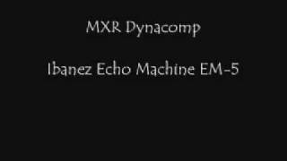 Video thumbnail for Ibanez EM5 Echo machine TEST by Jmorrero