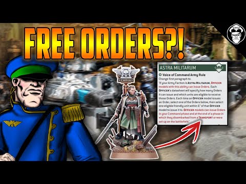 Free Orders! Gamey B!#$% or Tactical Genius! | Astra Militarum | Warhammer 40,000