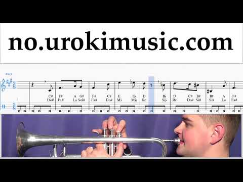 Lær å Spille Trompet Harry Potter - Hedwig's Theme Melodi Trening um-i935