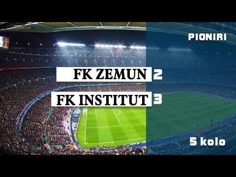 FK Zemun - FK Institut (5. kolo FSB lige za mlađe pionire)