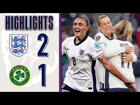 England 2-1 Republic Of Ireland | Russo Scores Amazing Team Goal! | Highlights