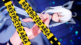 【MMD ホロライブ 4K/60fps】《Shirakami Fubuki (白上フブキ)》~《モニタリング (Best Friend Remix)》