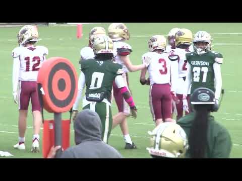 8th Grade D1 - Mill Creek (4-5) vs. #2 Grayson (7-1) |10.28.22| 2022 GFL Quarterfinals (Round 2)