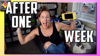 Nintendo Switch Lite after one week!