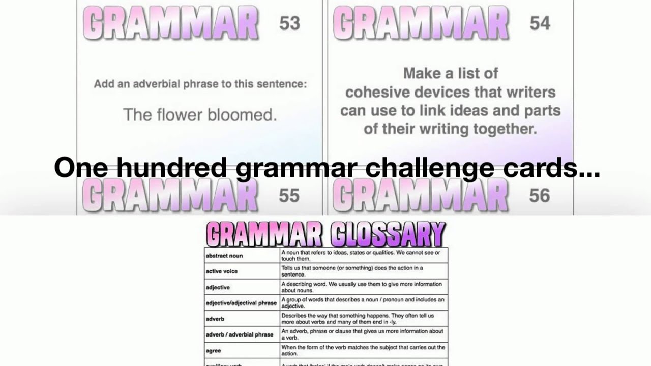 The Grammar Pack - Teaching Resources