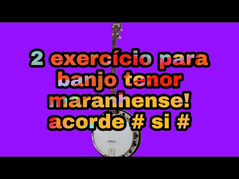 2 exercício do acorde # si # aprendendo a tocar banjo tenor maranhense!   vídeo   6