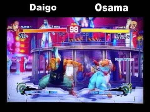 Daigo Vs. Osama Street Fighter Exhibition Kuwait 2011