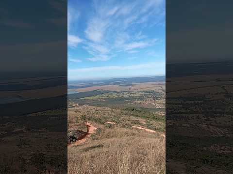 A Linda Vista do Topo do Morro da Garça em Minas.