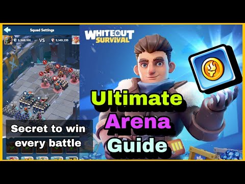 ❌Stop doing these mistakes | Ultimate Guide on Arena - Whiteout Survival |Best lineup formation tips
