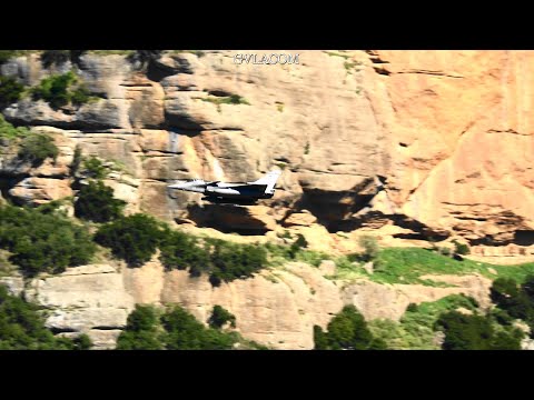 Low level flight French Navy Dassault Rafale M at Iniochos 2024