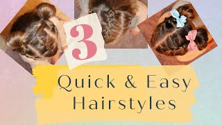 3 Hairstyles | Thin Hair