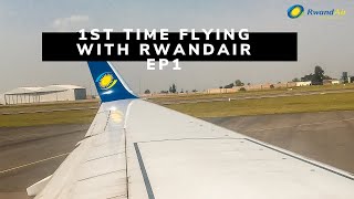 1st time flying RwandAir | #KigaliToZanzi