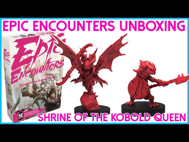 Vídeo relacionado con Steamforged Games | Epic Encounters: Shrine of The Kobold Queen | Set de Encuentro RPG con miniaturas detalladas | 2+ Jugadores | 120-360 Minutos