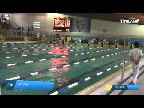 Serie 4 dei 400 Misti  Assoluti Maschi Master - Campionati Regionali Master 2015 VENETO e FRIULI VG