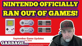 This Is GARBAGE! Nintendo OFFICIALLY Runs Out Of Games For Switch Online...
