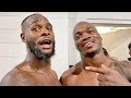 LE’VEON BELL EMBRACES ADRIAN PETERSON & SHOWS HIM LOVE AFTER KNOCKING HIM OUT! GIVES HIM RESPECT!