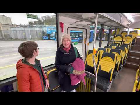 Big Lemon Higer STEED electric bus in Bath ⚡️🚌😍