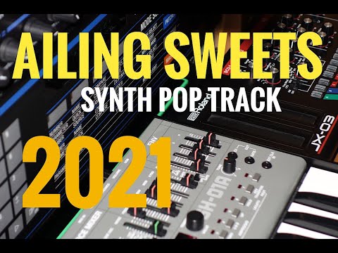 Roland Juno 106 // JX-03 // SH-01A // Synth Pop Track "AILING SWEETS"