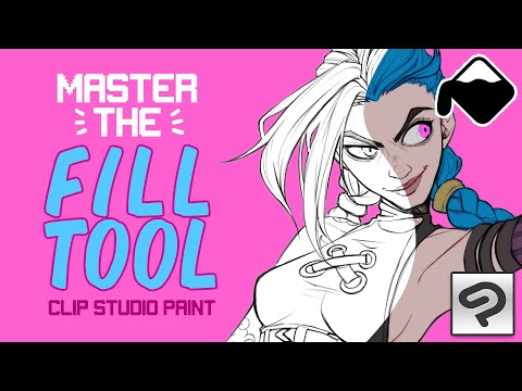 Clip Studio Paint Tutorial 🎓 Master the Fill Tool (Colour faster and better)