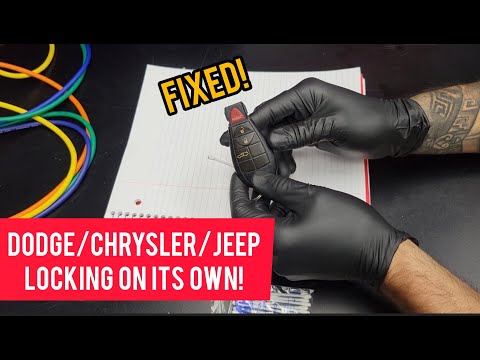 Dodge/Chrysler/Jeep vehicle keeps locking on its own!!