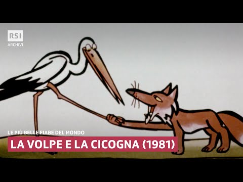 La volpe e la cicogna (1981) | Le più belle fiabe del mondo | RSI ARCHIVI