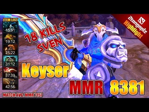 DOTA 2 ►「Highlight」Keyser ► Sven [MMR 8381]