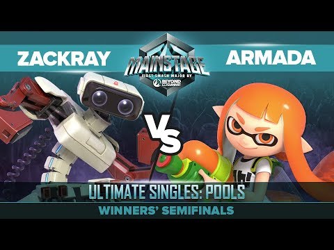 zackray vs Armada - Winners' Semifinals: Ultimate Singles Pools - Mainstage | R.O.B vs Inkling