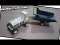 How To Make Matchbox Tractor At Home Matchbox Tractor Kaise Banaen Matchbox Tractor Trolley
