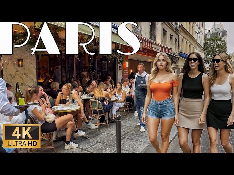 [🇫🇷Paris France 4K 120FPS Walking Tour] Paris Summer Walk  03/JULY/2025