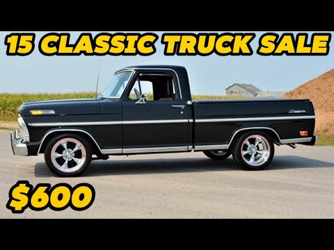 15 Classic Trucks to Buy – Priced at $600 to $8,200