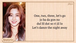 Download lagu TWICE Dance The Night Away Easy Lyrics mp3