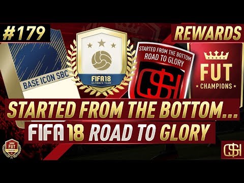 FIFA 18 ROAD TO GLORY #179 I FUT CHAMPS REWARDS  I CHEAP BASE ICON SBC I #FIFA18 ULTIMATE TEAM RTG