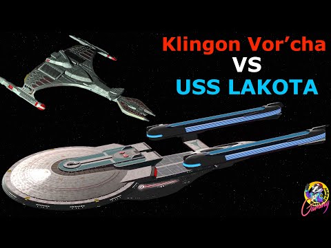 Viewer Request - USS Lakota VS Klingon Vor'cha - Both Ways - Star Trek Starship Battles