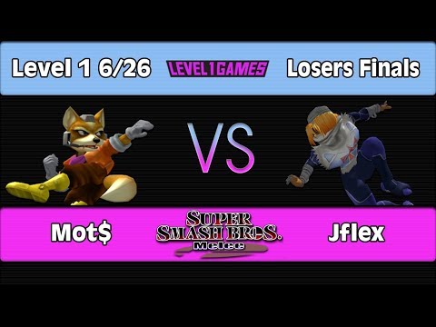 Level 1 6/26: Mot$ (Fox) Vs. Jflex (Sheik) - LF