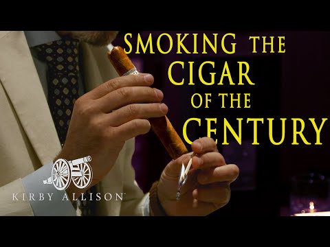 Smoking The Cigar Of The Century with Davidoff Of London | Kirby Allison