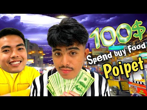 Night market at poipet | Street food poipet 