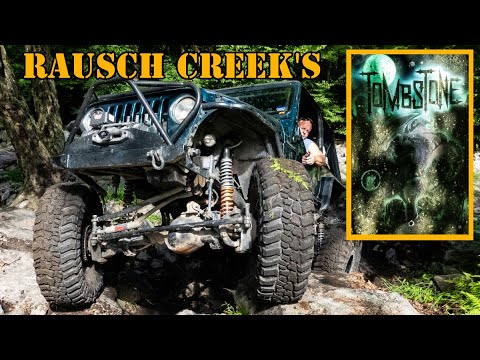 Trail Tombstone: Black - Rausch Creek Off Road Park