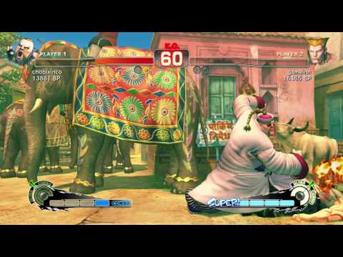 SSF4 - chobixinco (Rufus) vs. gameinn/Daigo (Guile)