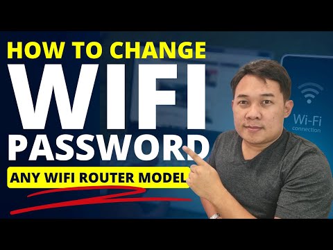 PAANO MAG PALIT NG WIFI PASSWORD SA KAHIT ANONG WIFI ROUTER