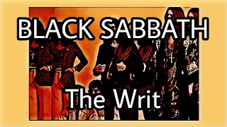 BLACK SABBATH - The Writ (Lyric Video)