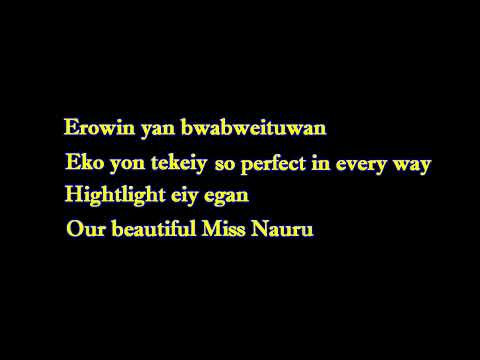 Miss Nauru 2017 Karaoke