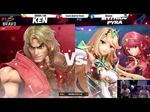 VR-VS #2 SSBU Tournament - H8 (Ken) vs. Rizune (Little Mac, Pyra/Mythra) Losers Quarters