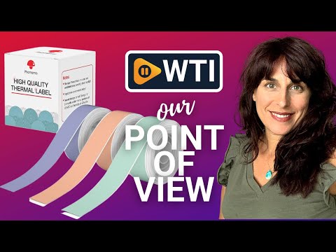 Phomemo Continuous Label Tape - WTI product video review