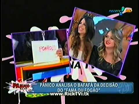 Pânico na TV - 14/08/11 - Pânico analisa o babafá da decisão do Fama ou Fogao