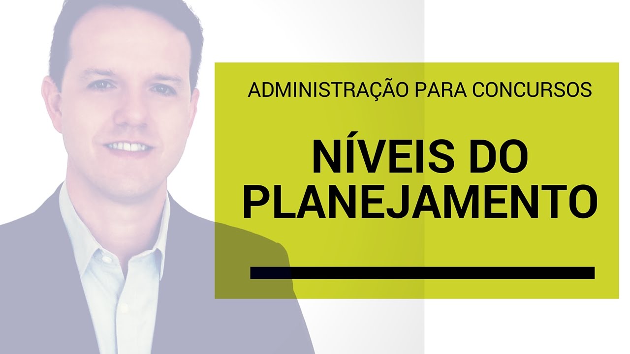 Níveis do Planejamento - Administração para Concursos