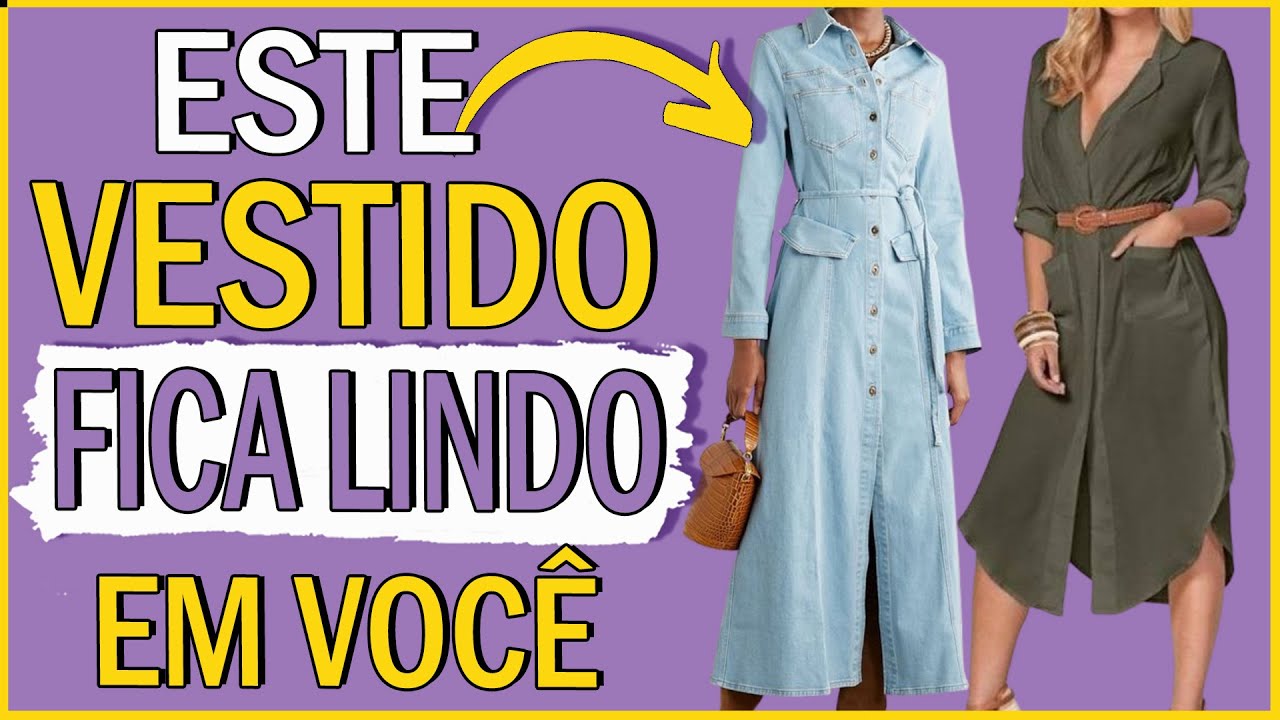 Te ajudo a usar o VESTIDO que fica LINDO em você * CHEMISE * I Blog da Le