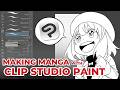 How To Make Digital Manga Step By Step Clip Studio Paint Beginner Tutorial