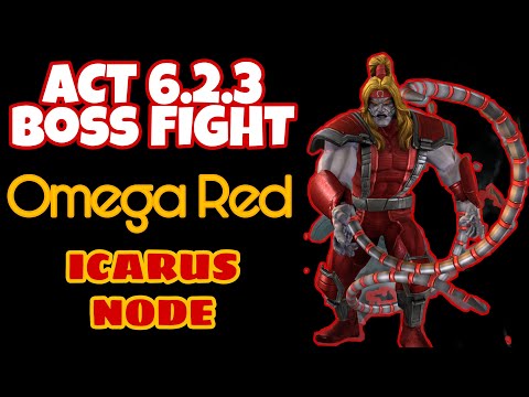 Act 6.2.3 Omega Red Boss Fight! First Completion. Icarus Node - Marvel Contest of Champions