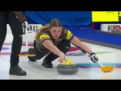 Draw 12 - 2025 Scotties Tournament of Hearts - MB (Cameron) vs. MB (Einarson)