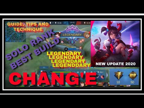 CHANG'E BEST BUILD 2020 NEW UPDATE-SOLO RANK